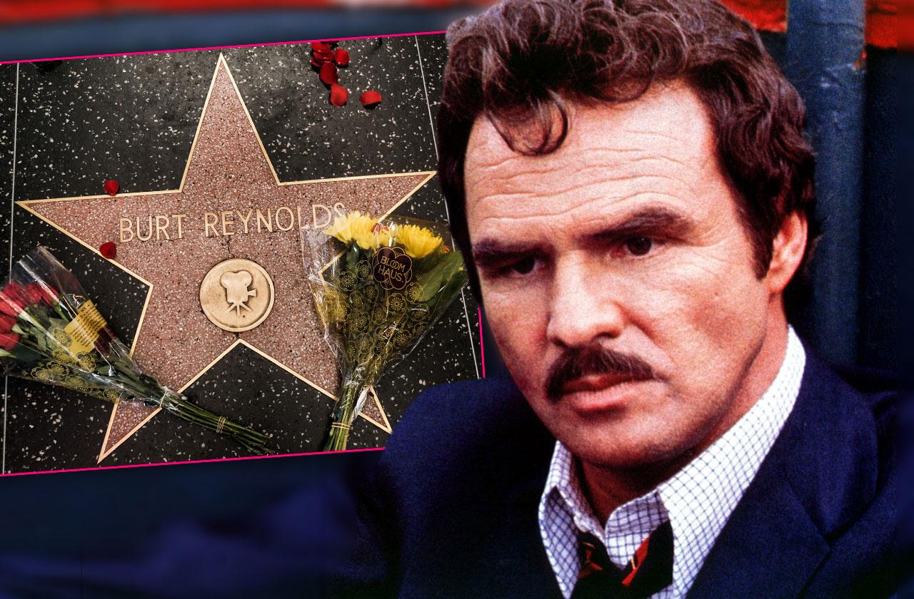 Burt Reynolds Hollywood Star Flowers Death