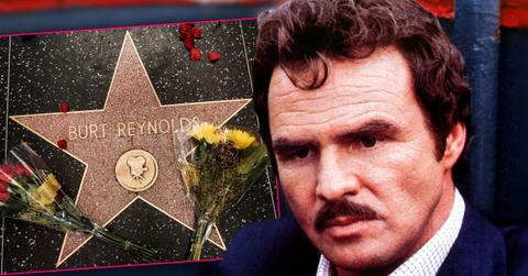 Burt Reynolds Hollywood Star Flowers Death