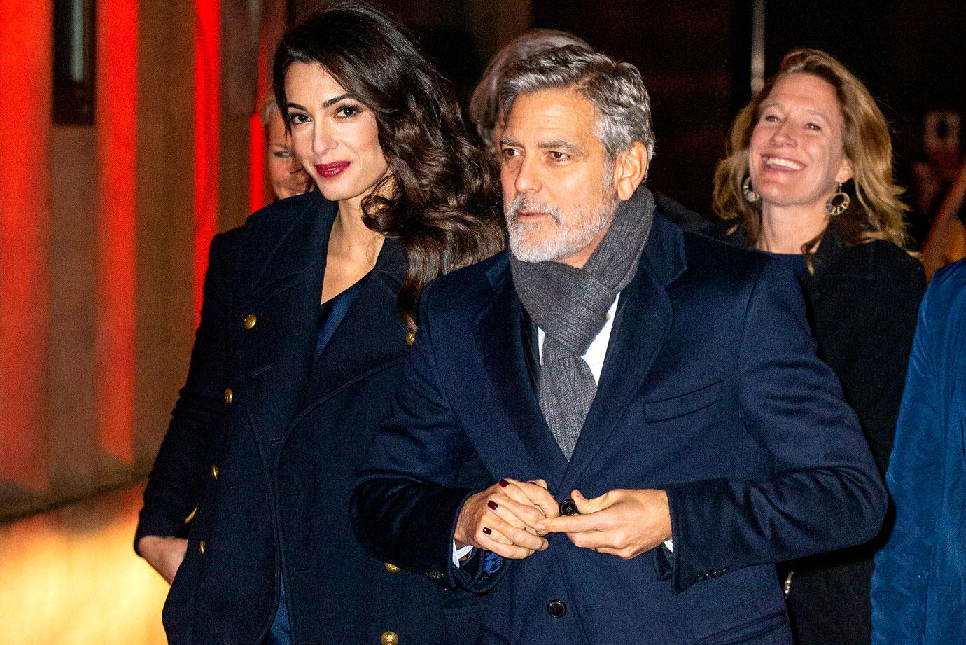 George And Amal Clooney Receive Humanitarian Award In Scotland