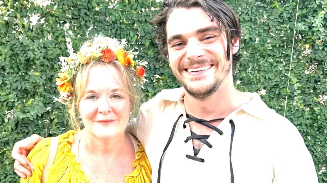 Photo of Dyna and RJ Mitte