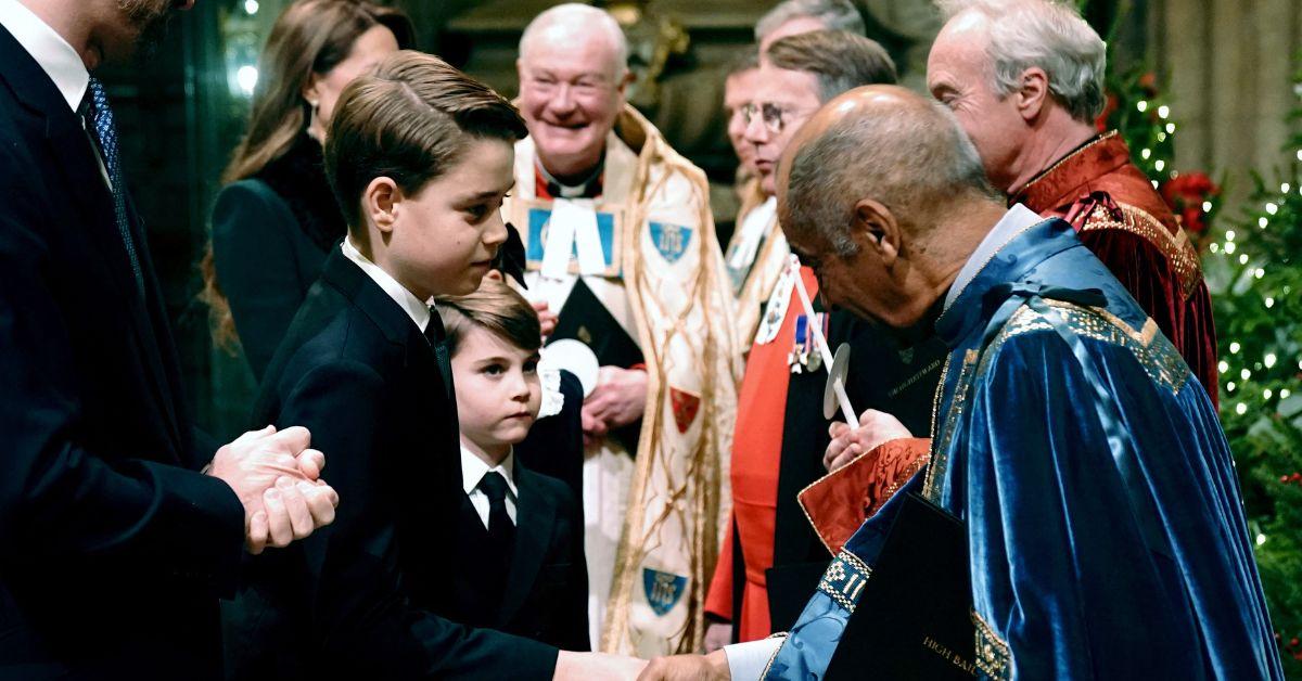 Photo of Prince George and Prince Louis