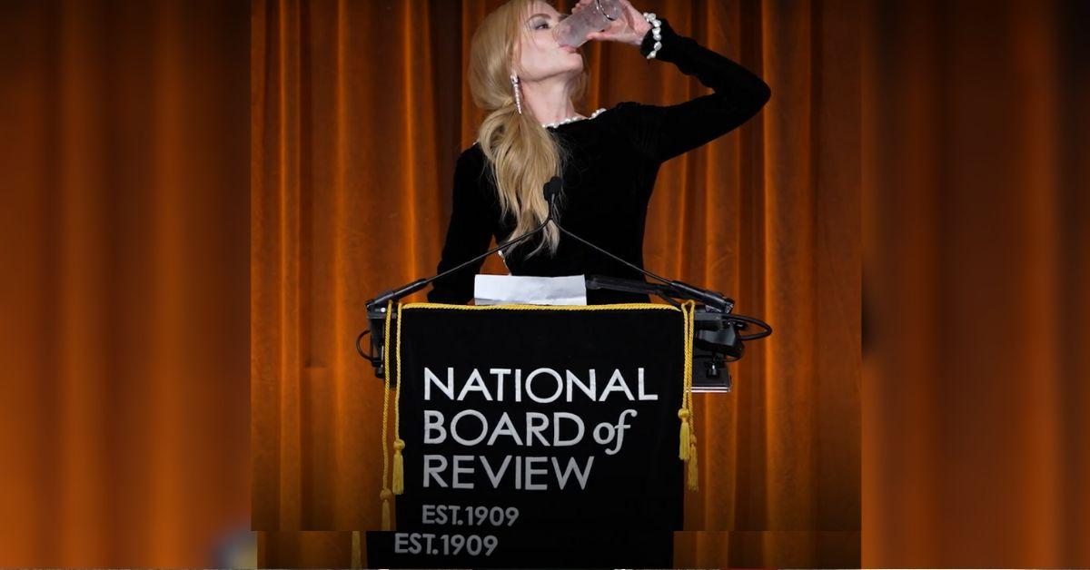 nicole kidman milk drink empty