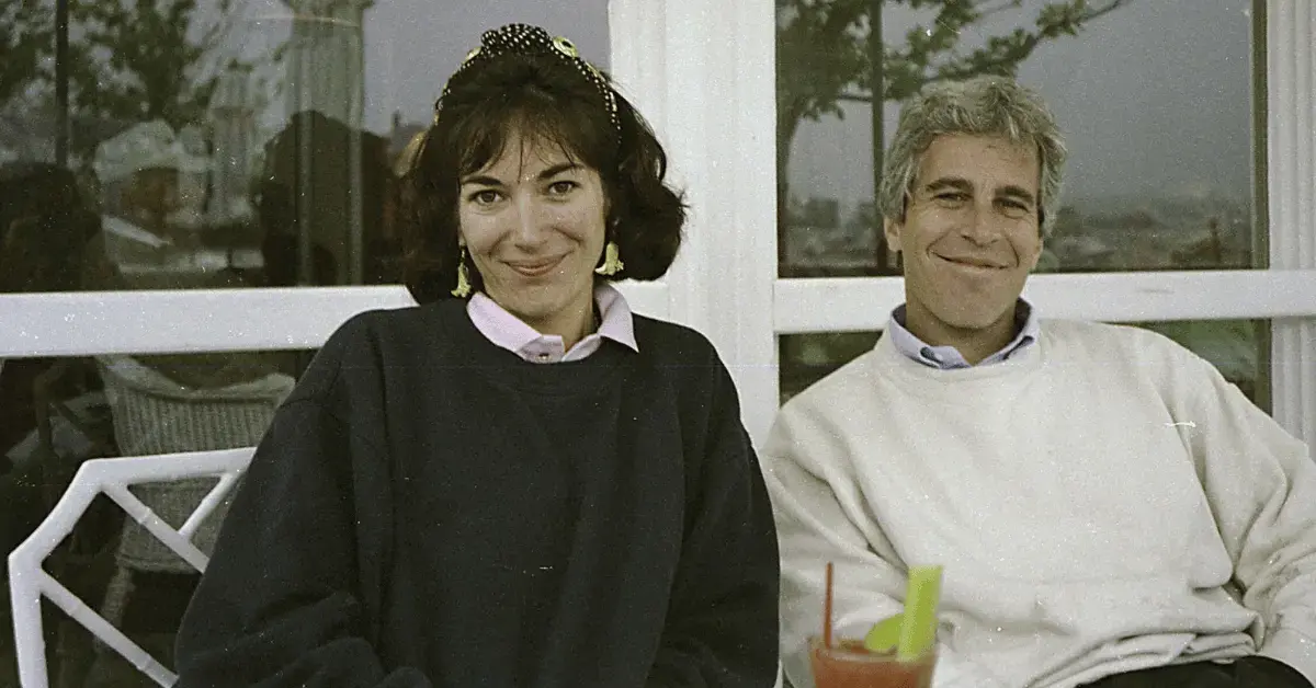 Photo of Ghislaine Maxwell and Jeffrey Epstein