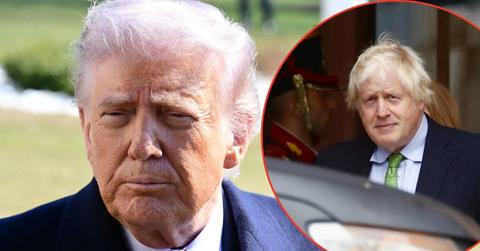 Photo of Donald Trump and Boris Johnson