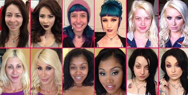 Sexy Or Freaky Shocking Photos Of Porn Stars Without Makeup 9939