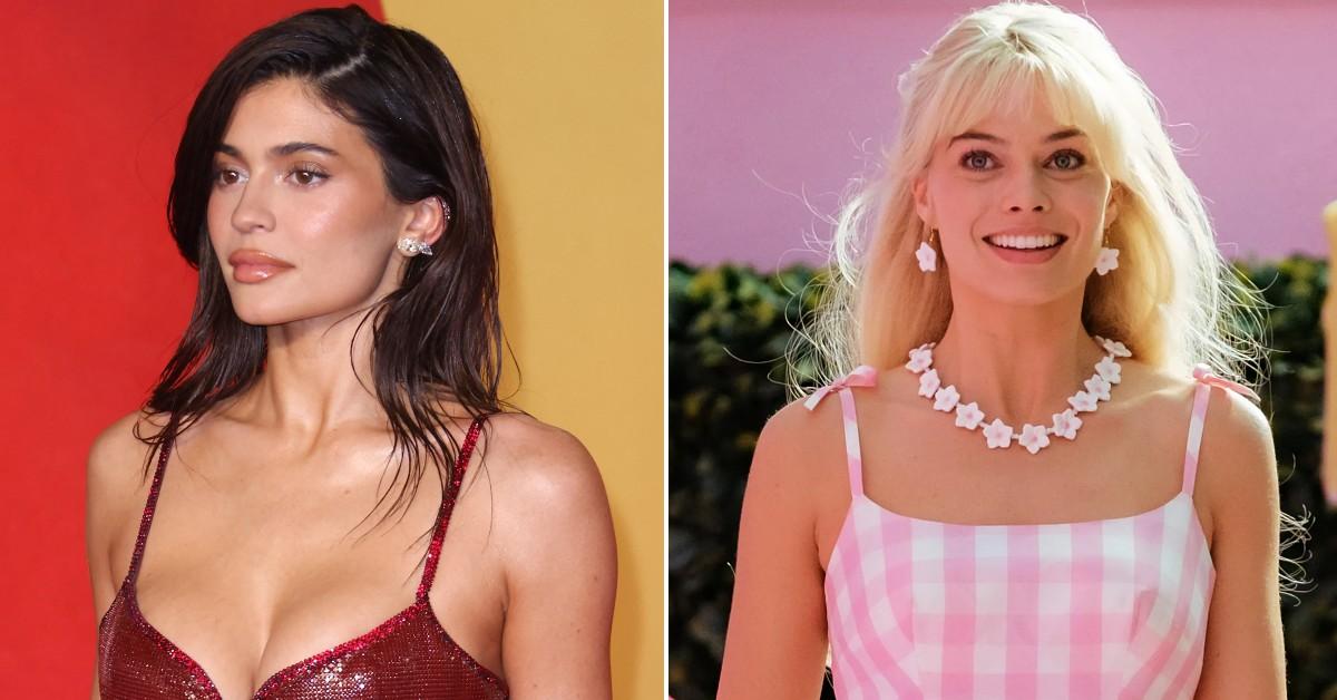 kylie jenner based boob job margot robbie barbie pp