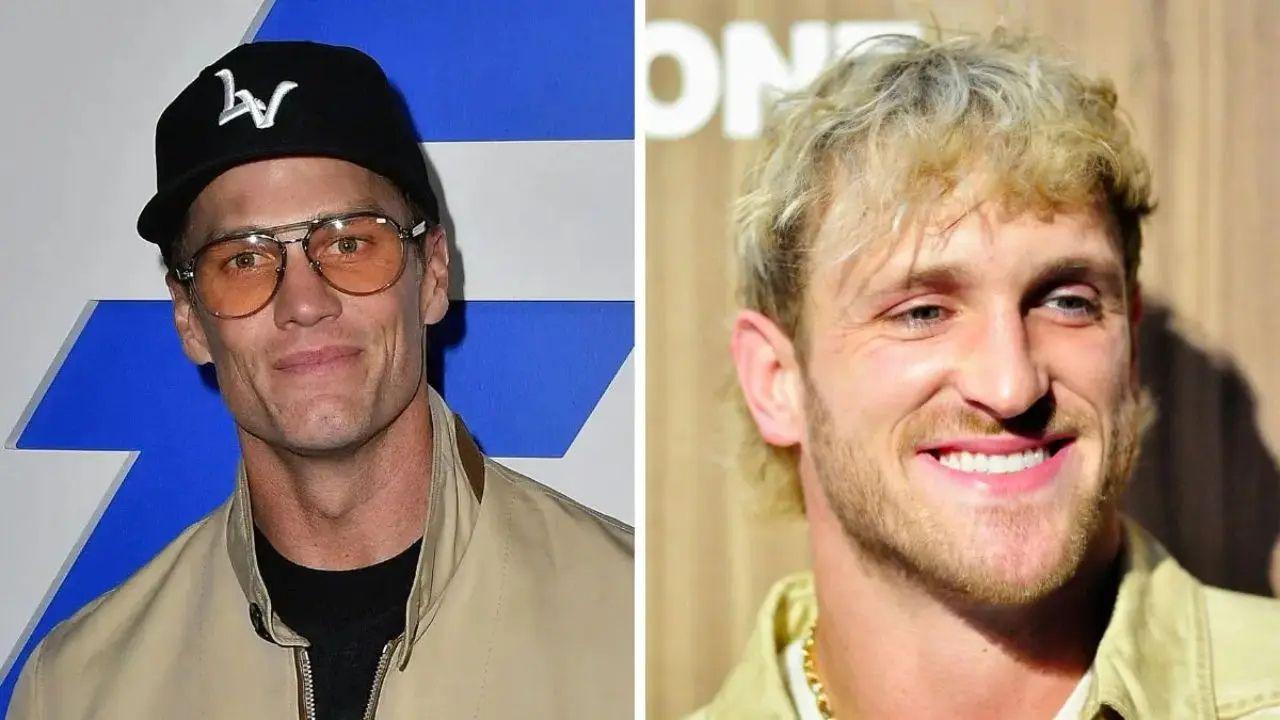 Photo of Tom Brady, Logan Paul