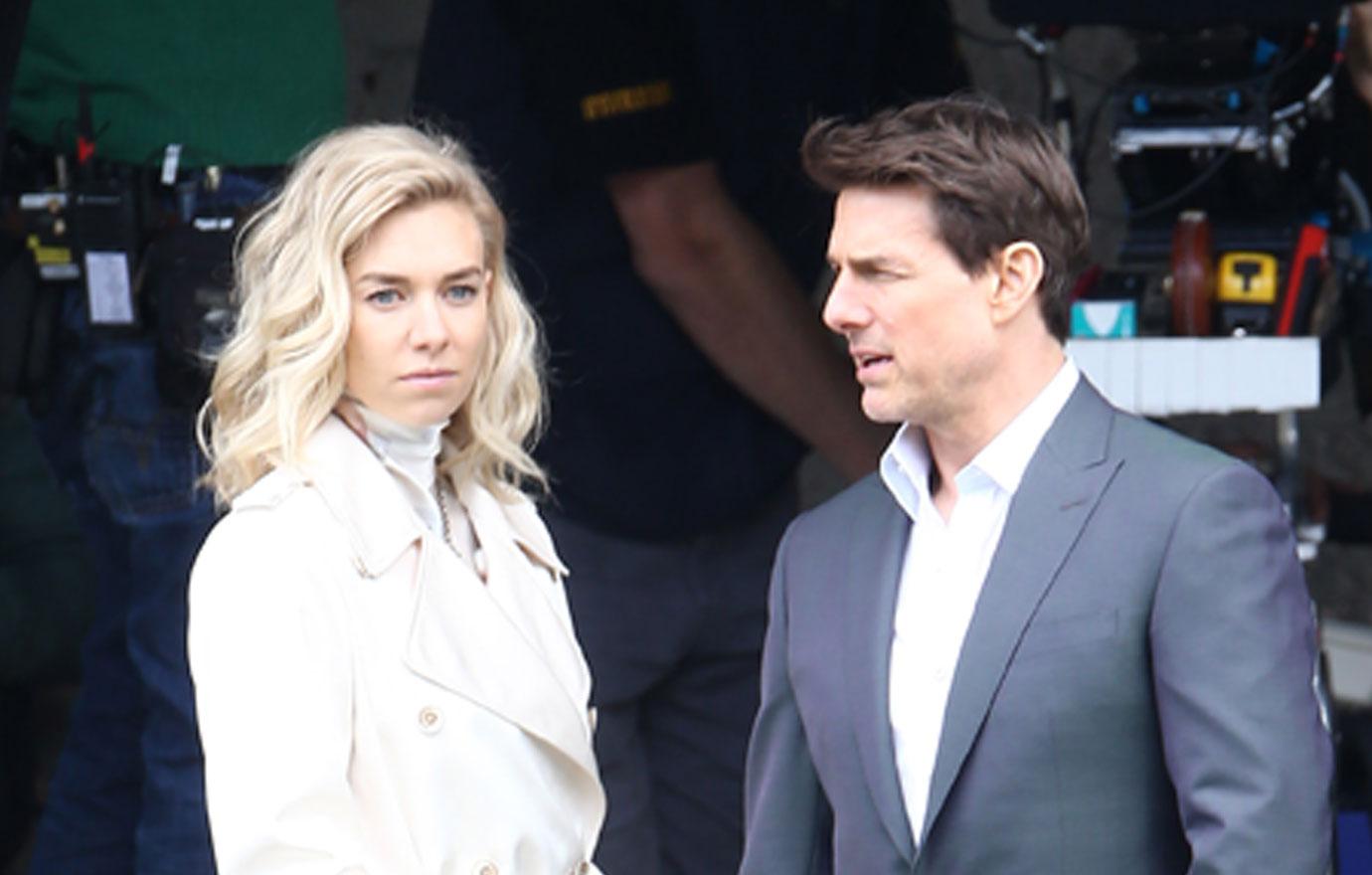 Tom Cruise Mission Impossible 6 Vanessa Kirby Kissing