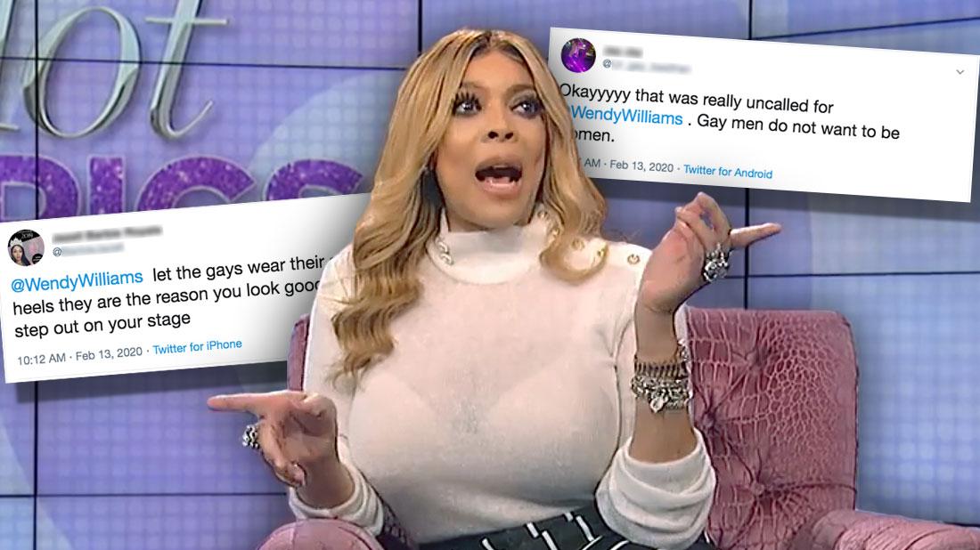 Wendy Williams Says Gay Men Should Stop Wearing Women’s Clothes