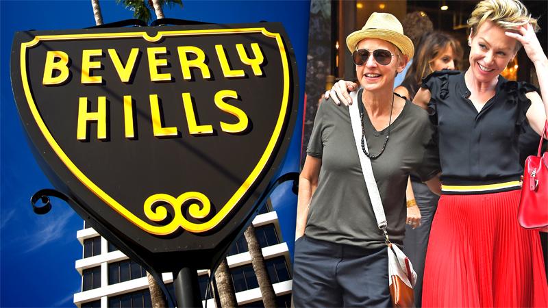 //ellen degeneres portia marriage condo purchase beverly hills pp sl