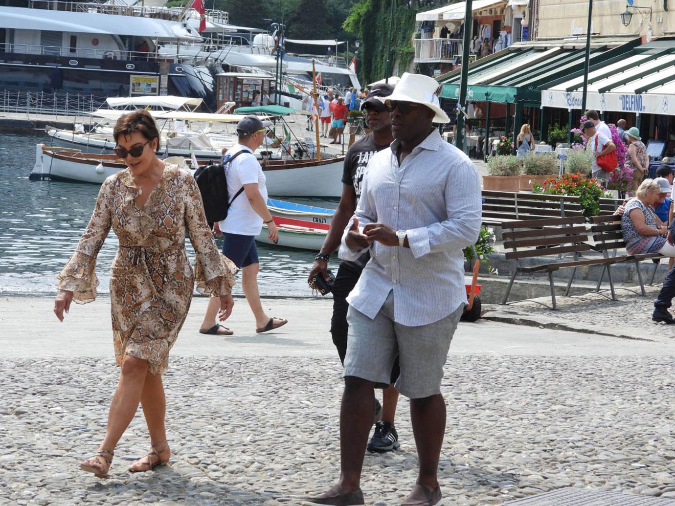 Kris Jenner Vacations With BF Corey Gamble In St. Barts: Photos