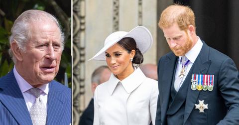 Photo of King Charles, Meghan Markle and Prince Harry