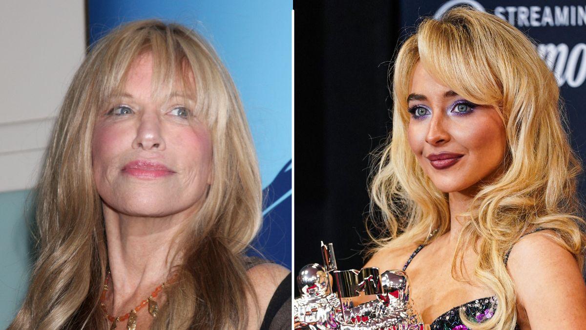 Carly Simon defended Carpenter's 'Man's Best Friend' album cover, saying the provocative image 'seems tame.'