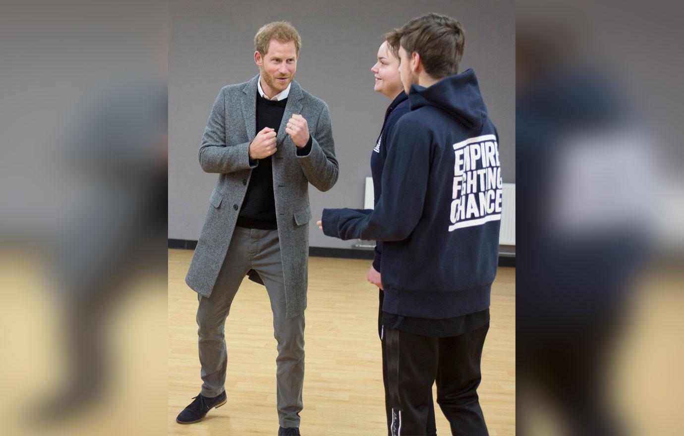 Meghan Markle Giggles After Teen Swears During Visit