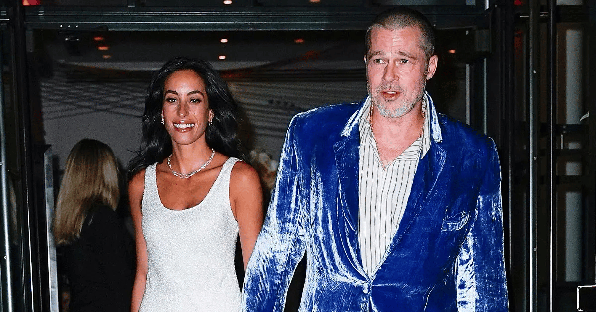 Photo of Brad Pitt and Ines de Ramon