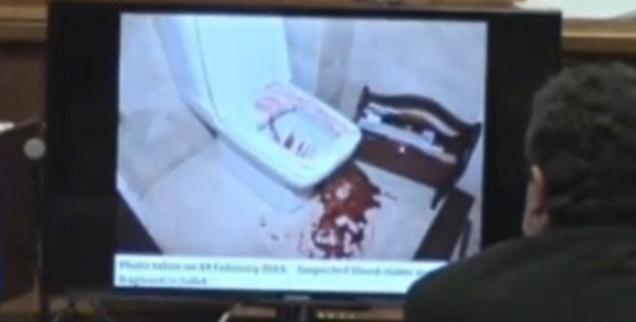 //oscar pistorius bloody crime scene photos reeva steenkamp