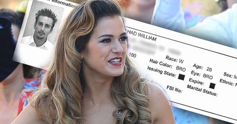 JoJo Fletcher’s Ex-Boyfriend Chad Rookstool Mug Shot