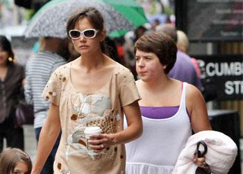 //katie holmes fired isabella