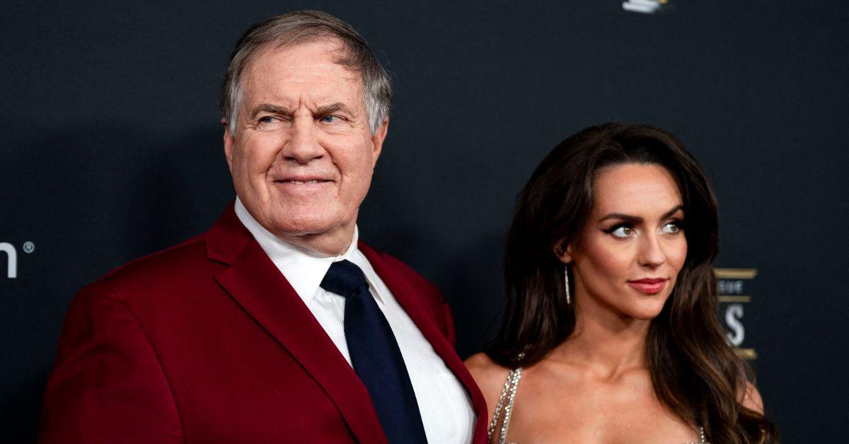 Photo of  Bill Belichick and Jordon Hudson