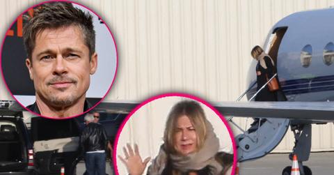 Jennifer Aniston Jets Away After Failing To Rekindle With Brad Pitt