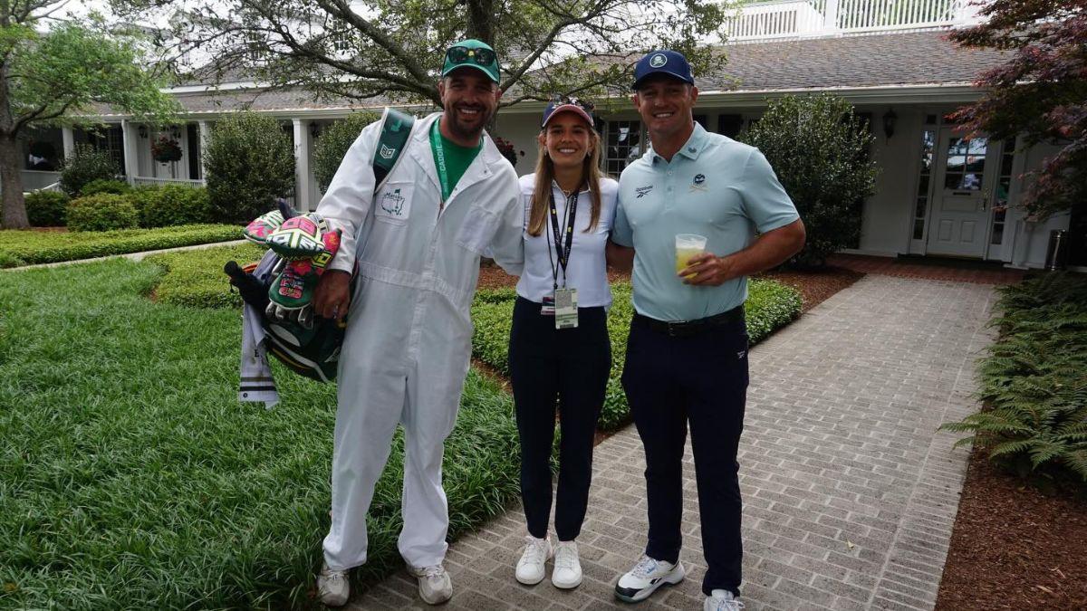 Photo of Bryson DeChambeau and Kai Trump