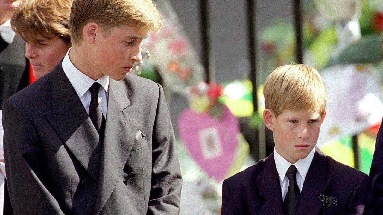 Photo of young Prince William and Prince Harry
