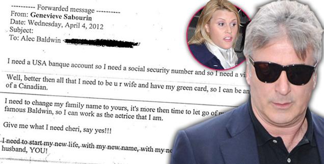 //alec baldwin genevieve sabourin stalker emails wide