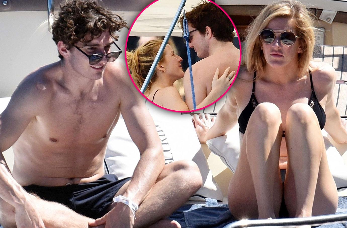 Singer Ellie Goulding Vacations With Boyfriend Caspar Jopling Bikini Pics