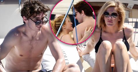 Singer Ellie Goulding Vacations With Boyfriend Caspar Jopling Bikini Pics