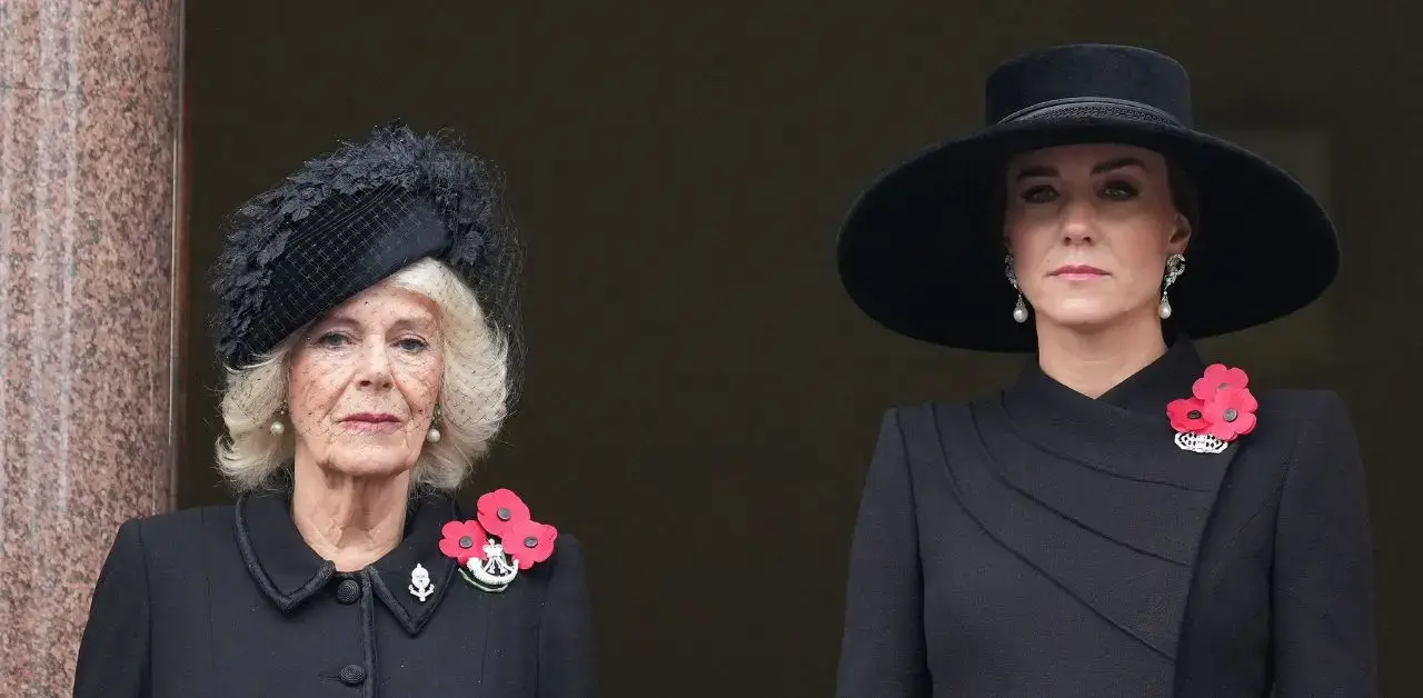 Photo of Queen Camill and Princess Catherine