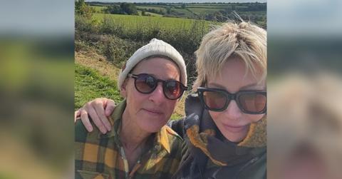 Photo of Ellen DeGeneres and Portia de Rossi