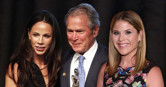 //george w bush alcoholism jenna bush hager barbara bush pp