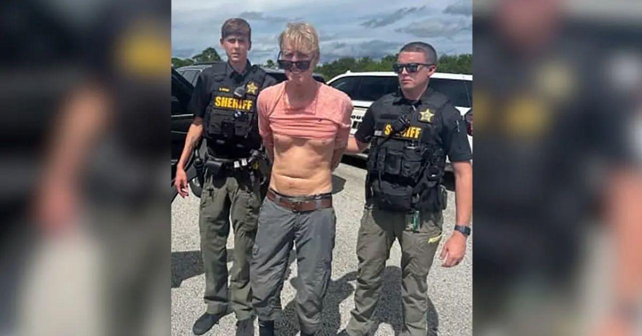 Ryan Routh was captured inside Trump International Golf Club in Florida.