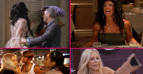 real housewives feuds fights rhony rhoc rhoa rhobh bethenny frnakel vicki gunvalson