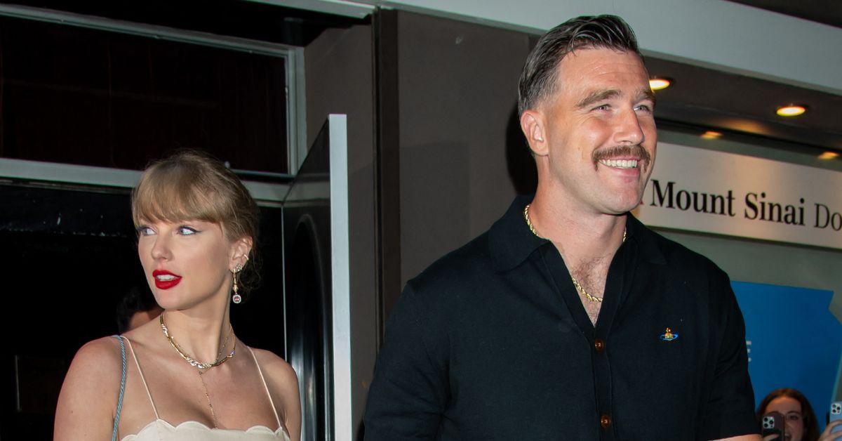 picture of Travis Kelce and taylor Swift