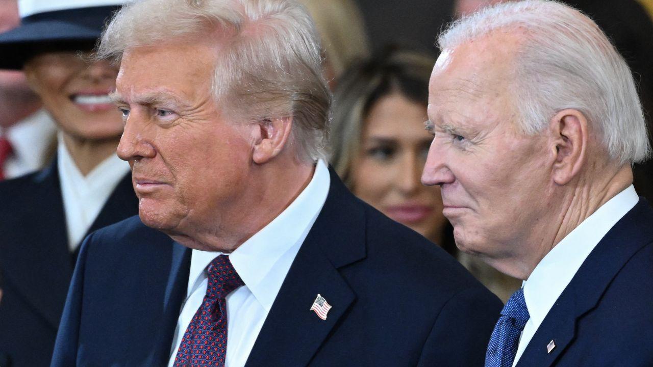Photo of Donald Trump, Joe Biden