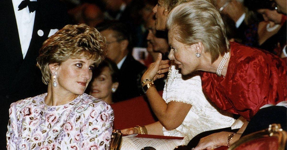 picture of Princess Diana and the Duchess of Kent