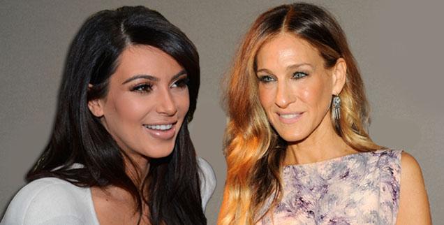 //kim kardashian sarah jessica parker wide getty