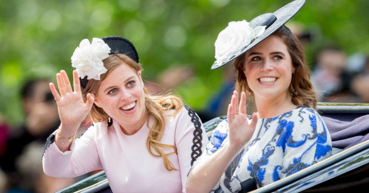 Photo of Princess Eugenie and Beatrice