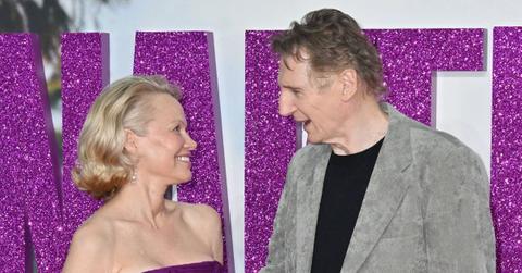 picture of Pamela Anderson and Liam Neeson
