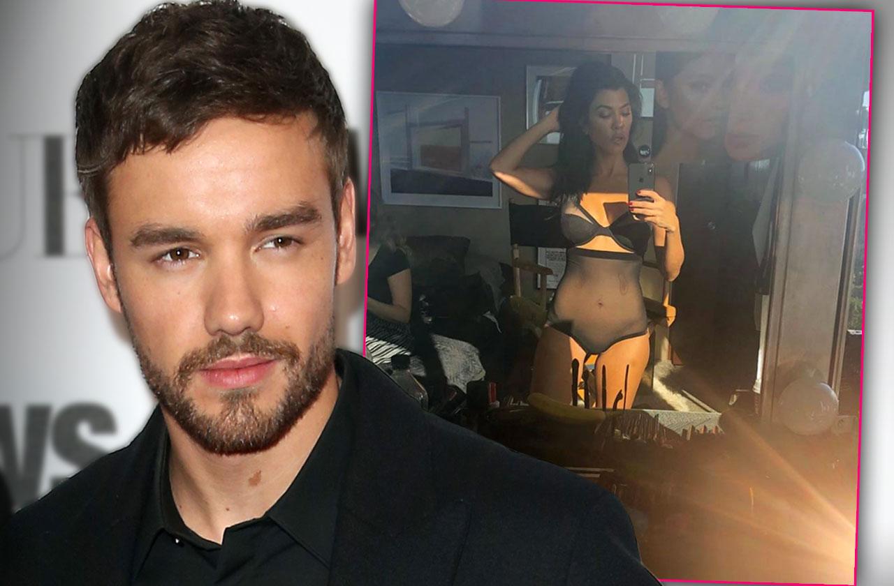 Liam Payne Loves Kourtney Kardashian’s See Through Lingerie