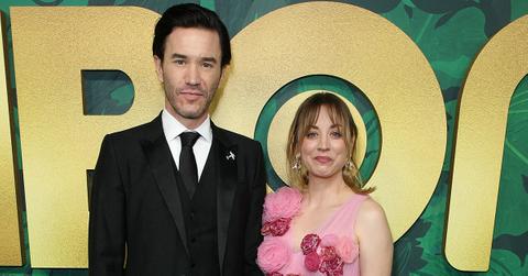 kaley cuoco pregnancy issues baby dad boyfriend tom pelphrey