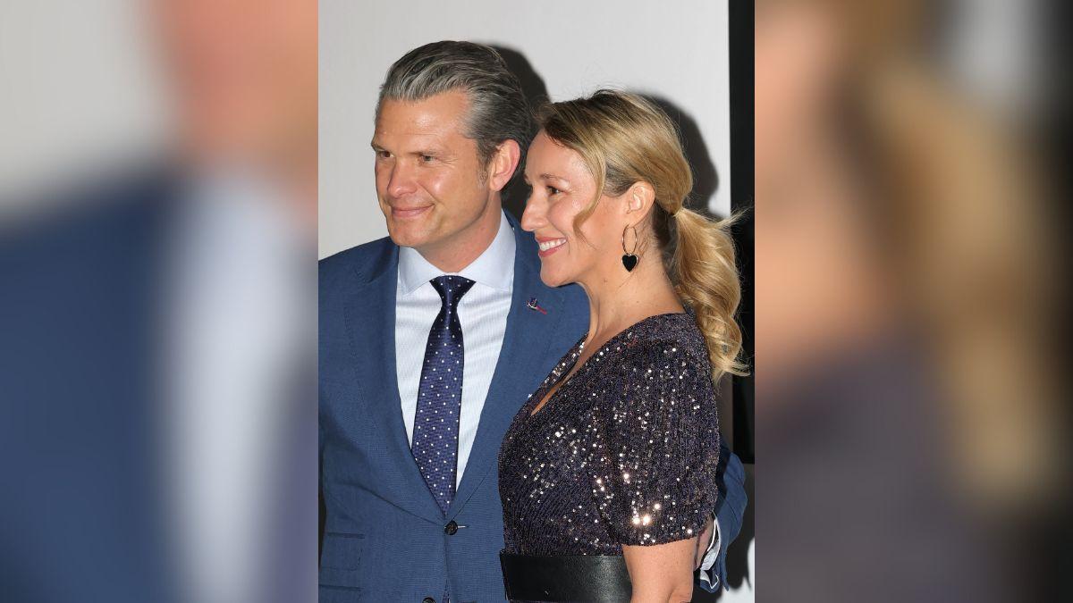 Photo of Pete Hegseth and Jennifer Rauchet
