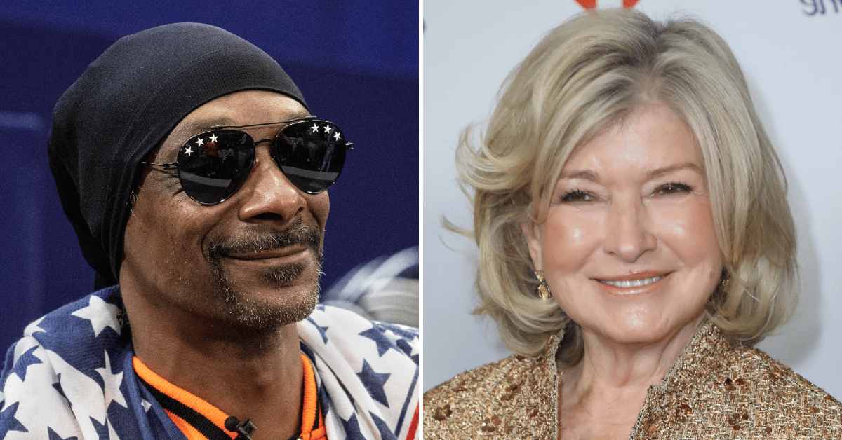 Composite photo of Snoop Dogg, Martha Stewart