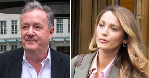 Photo of Piers Morgan and Blake Lively