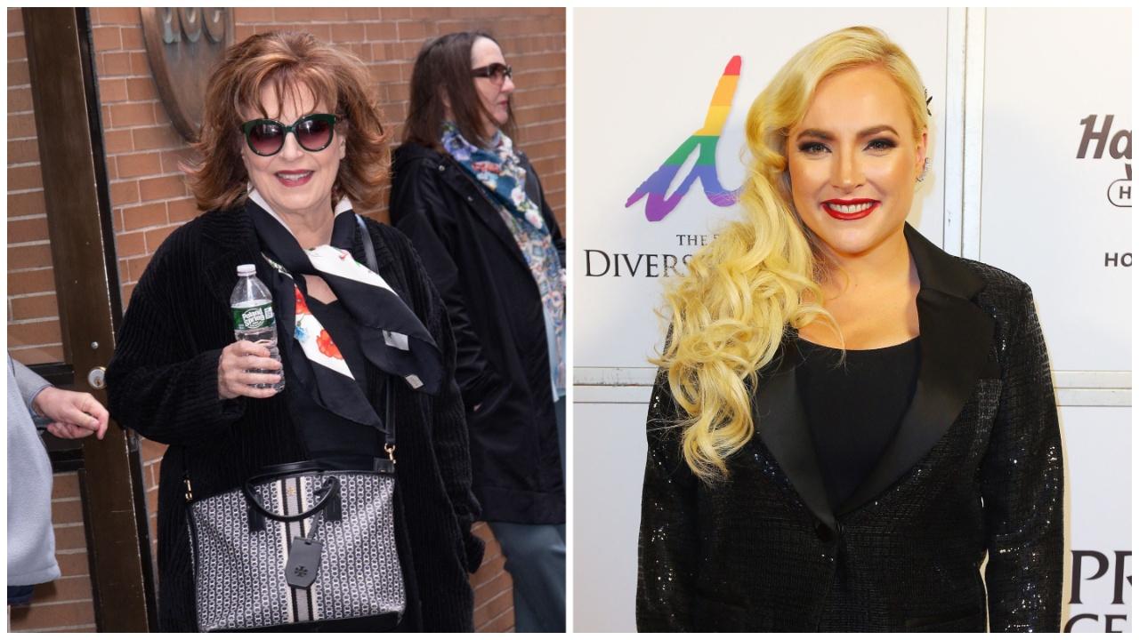 Joy Behar and Meghan McCain