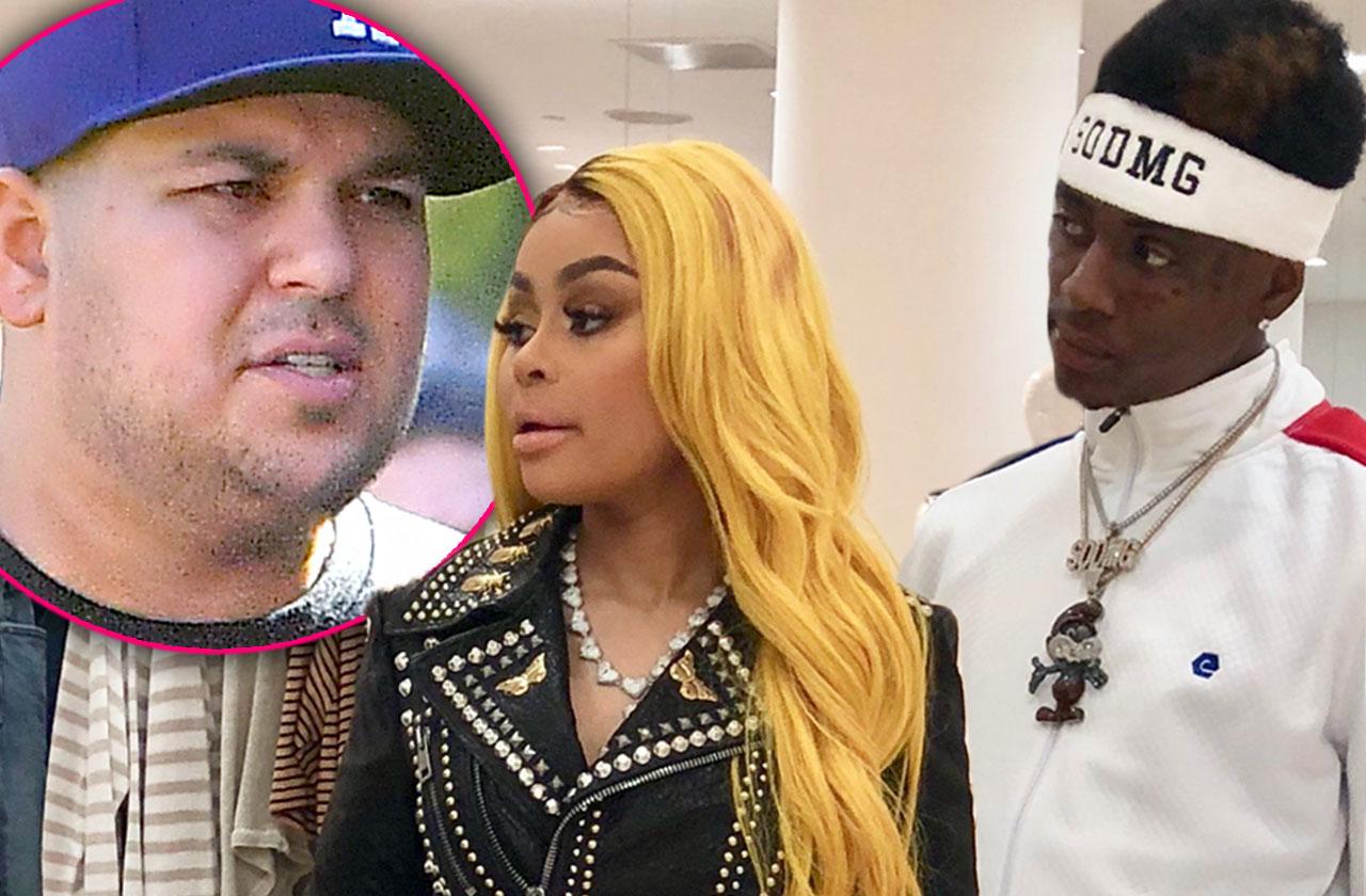 Rob Kardashian Blac Chyna Soulja Boy Custody War