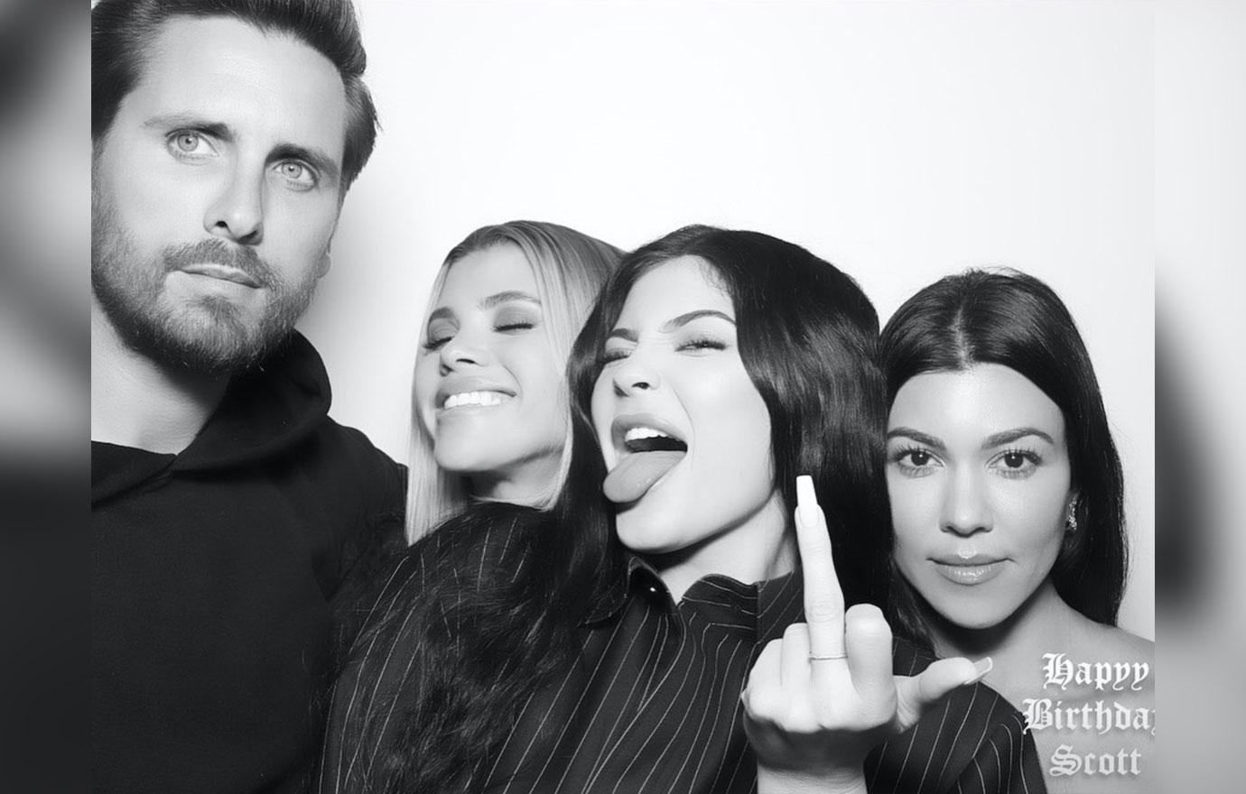 Scott Disick Celebrates 36th Birthday With Kardashians