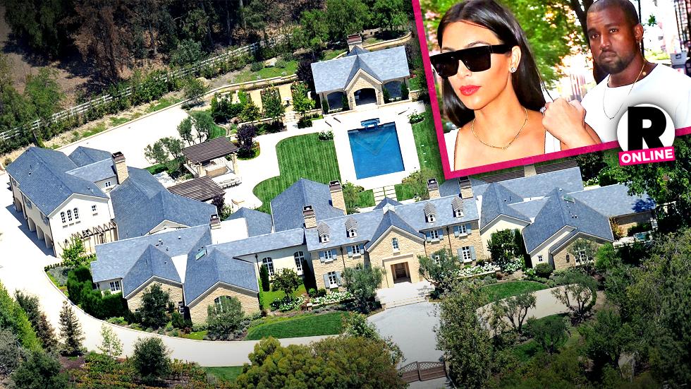 Kim Kardashian and Kanye West's bizarre Hidden Hills home