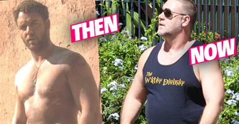 //russell crowe weight gain fat pp
